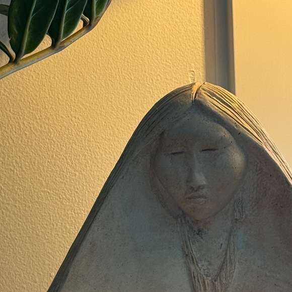 Acoma Pueblo 1983 Pottery La Madre Indian Sculpture Pierce Austin Production - Picture 7 of 7